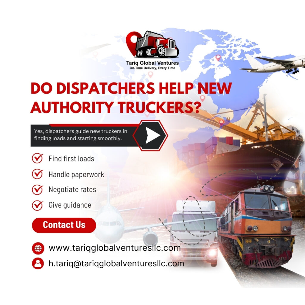 Do Dispatchers Help New Authority Truckers