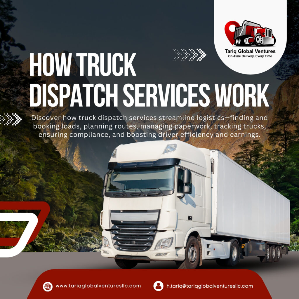 How Does a Truck Dispatch Service Work