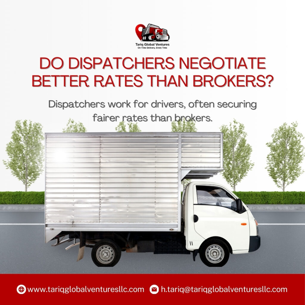 Do Dispatchers Negotiate Better Rates Than Brokers?