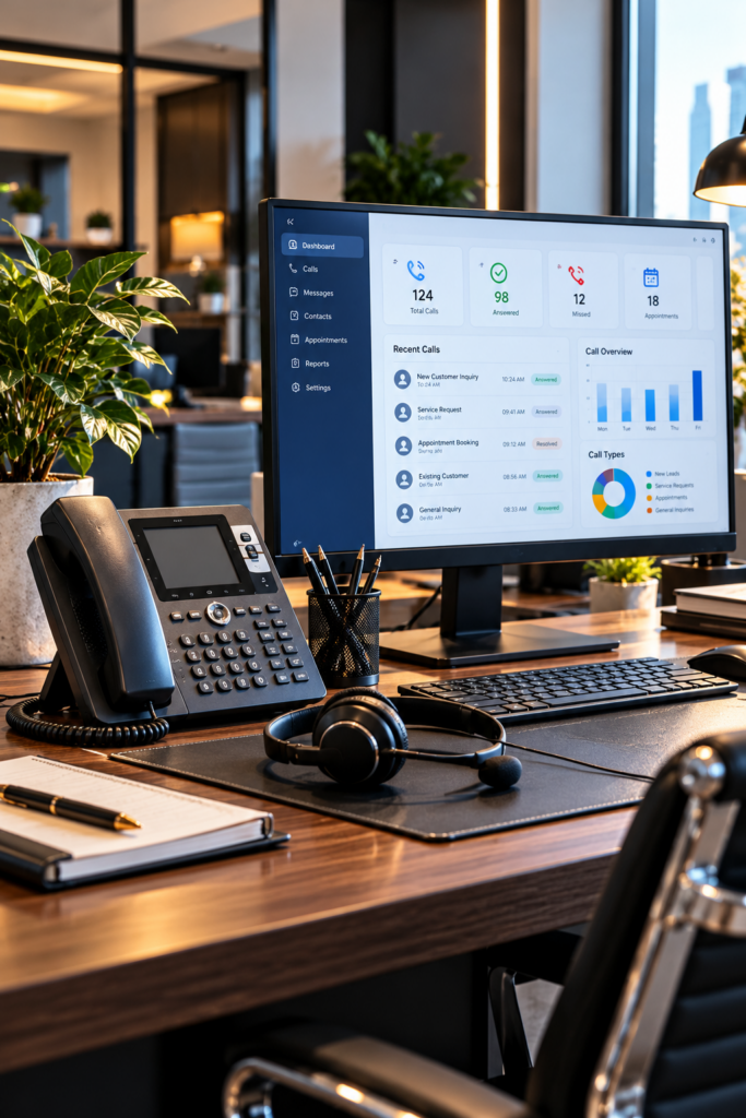 Business Answering Services Call Management Workstation