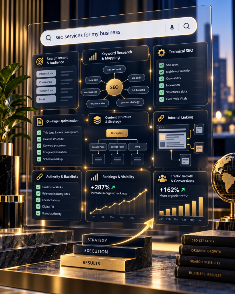 SEO services strategy for organic business growth